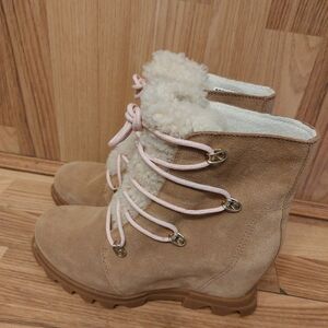 Women's Sorel Lace Up Joan Of Arctic Wedge Boots